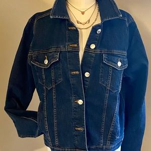 Denim jacket by Mango XL. NWOT